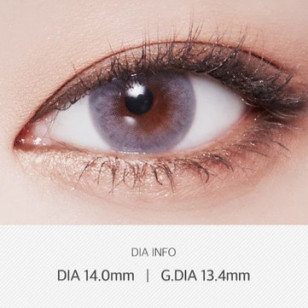 LensVery 1month – Wonder Eye Light Gray奇幻淺灰 月拋 2片裝